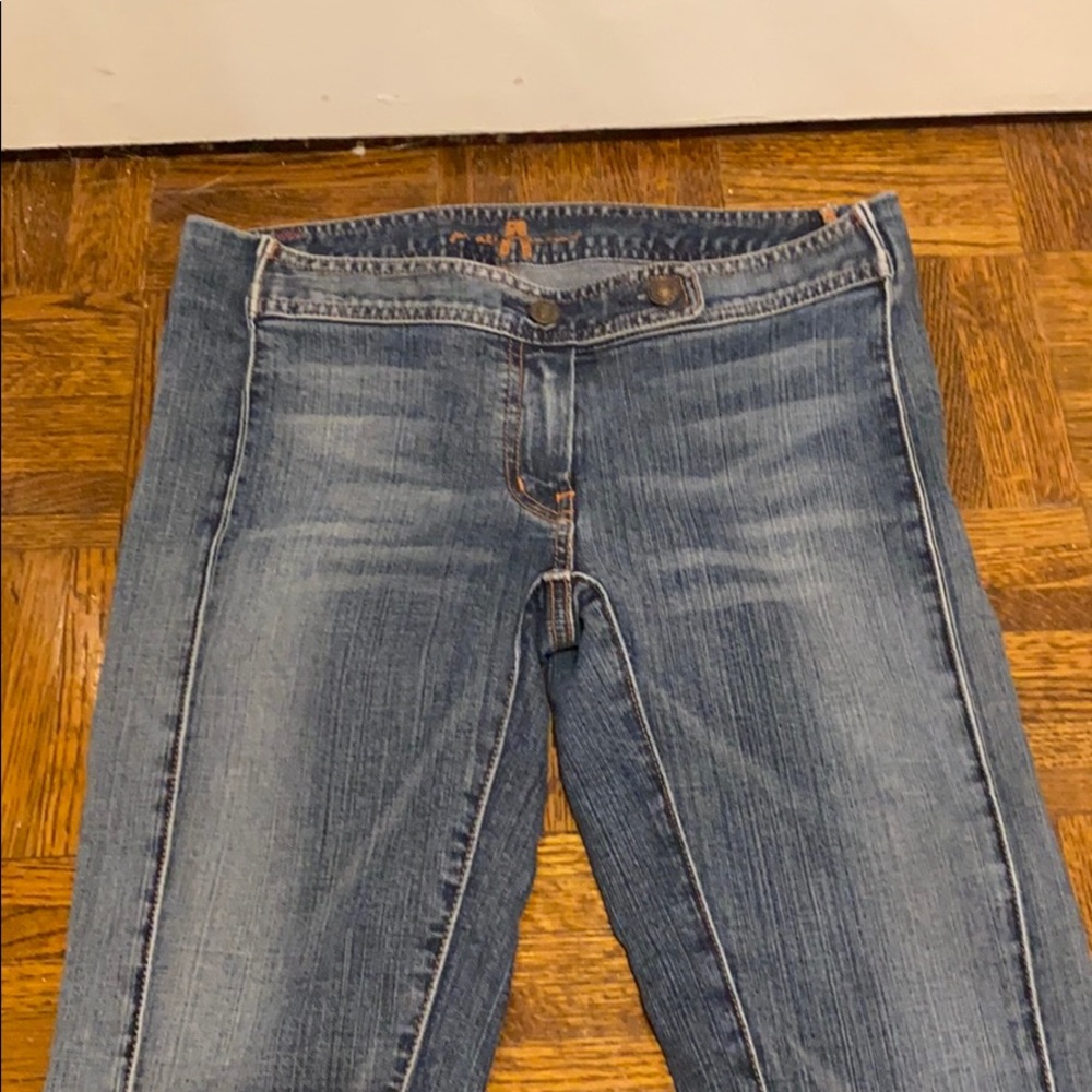 Blue jeans, All for Mankind. Never worn